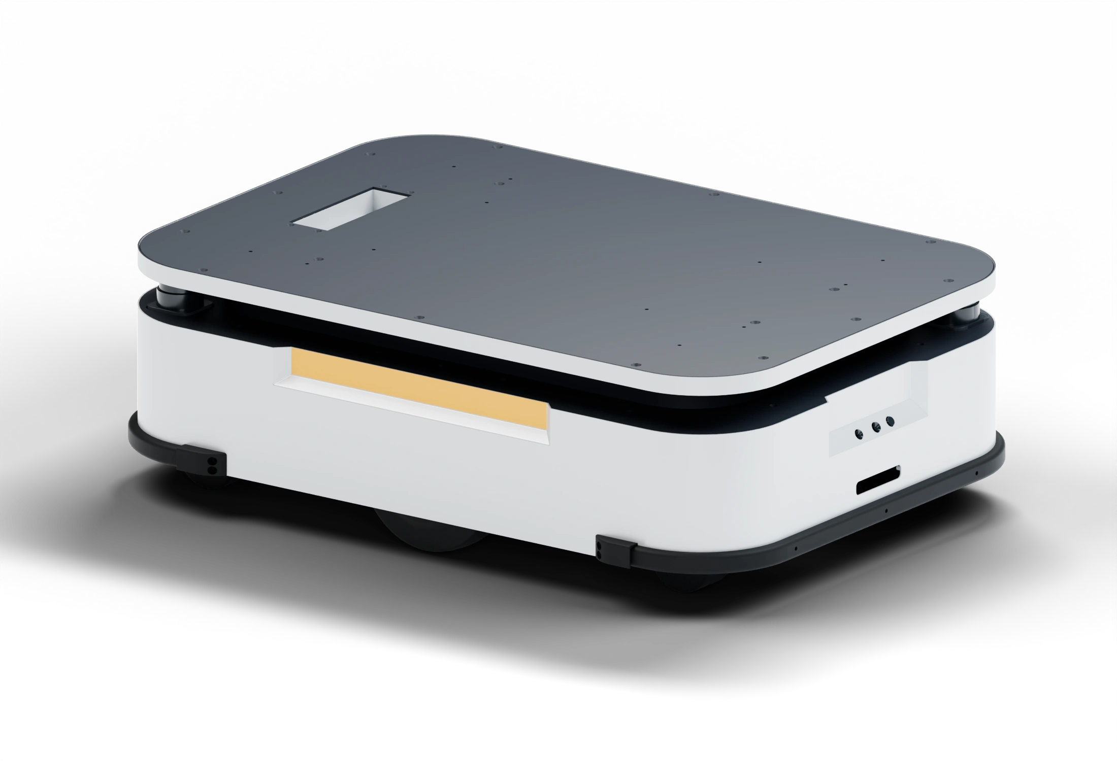 3D rendering of the FM-800 robotic mobile base